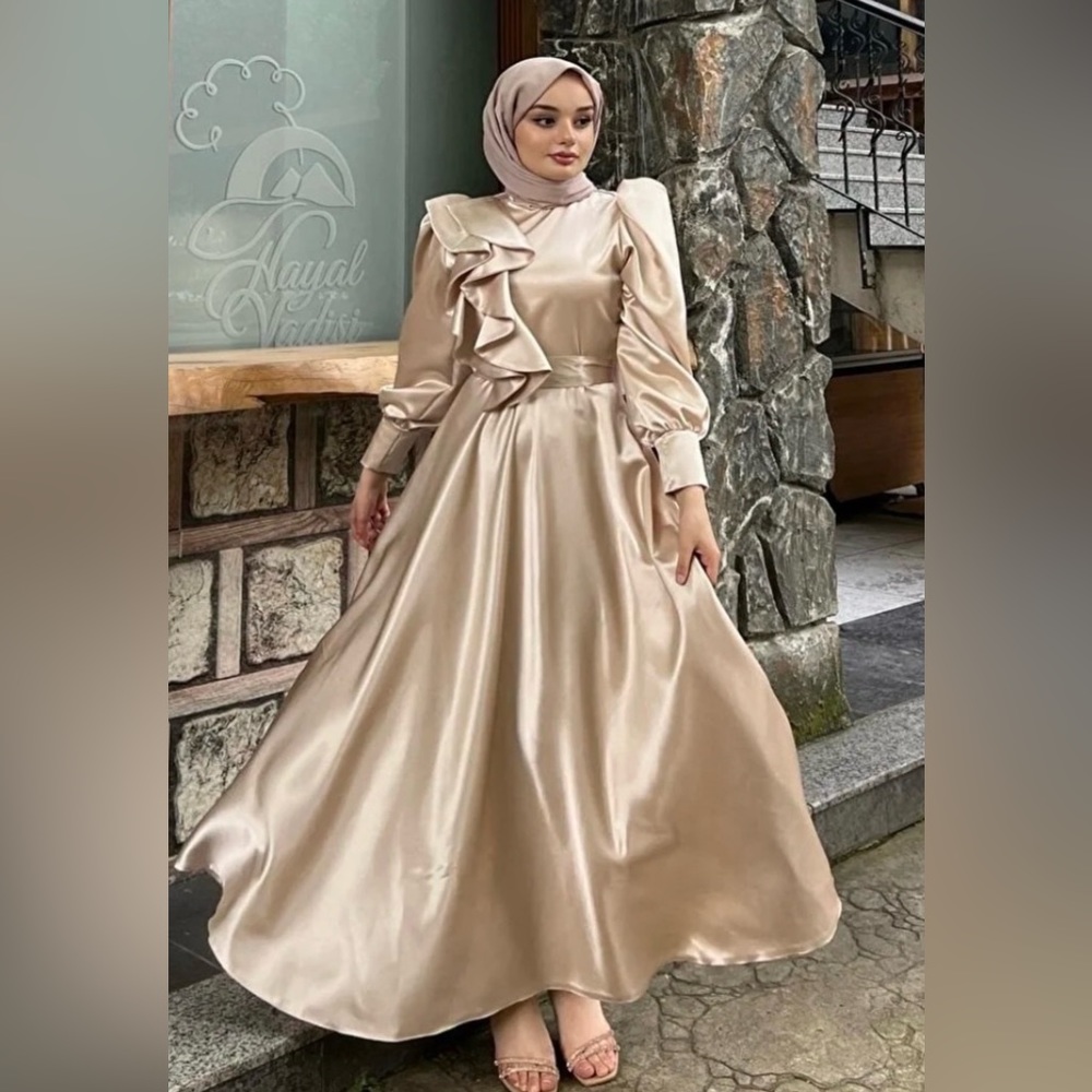 Long sleeve Maxi Dress Modest